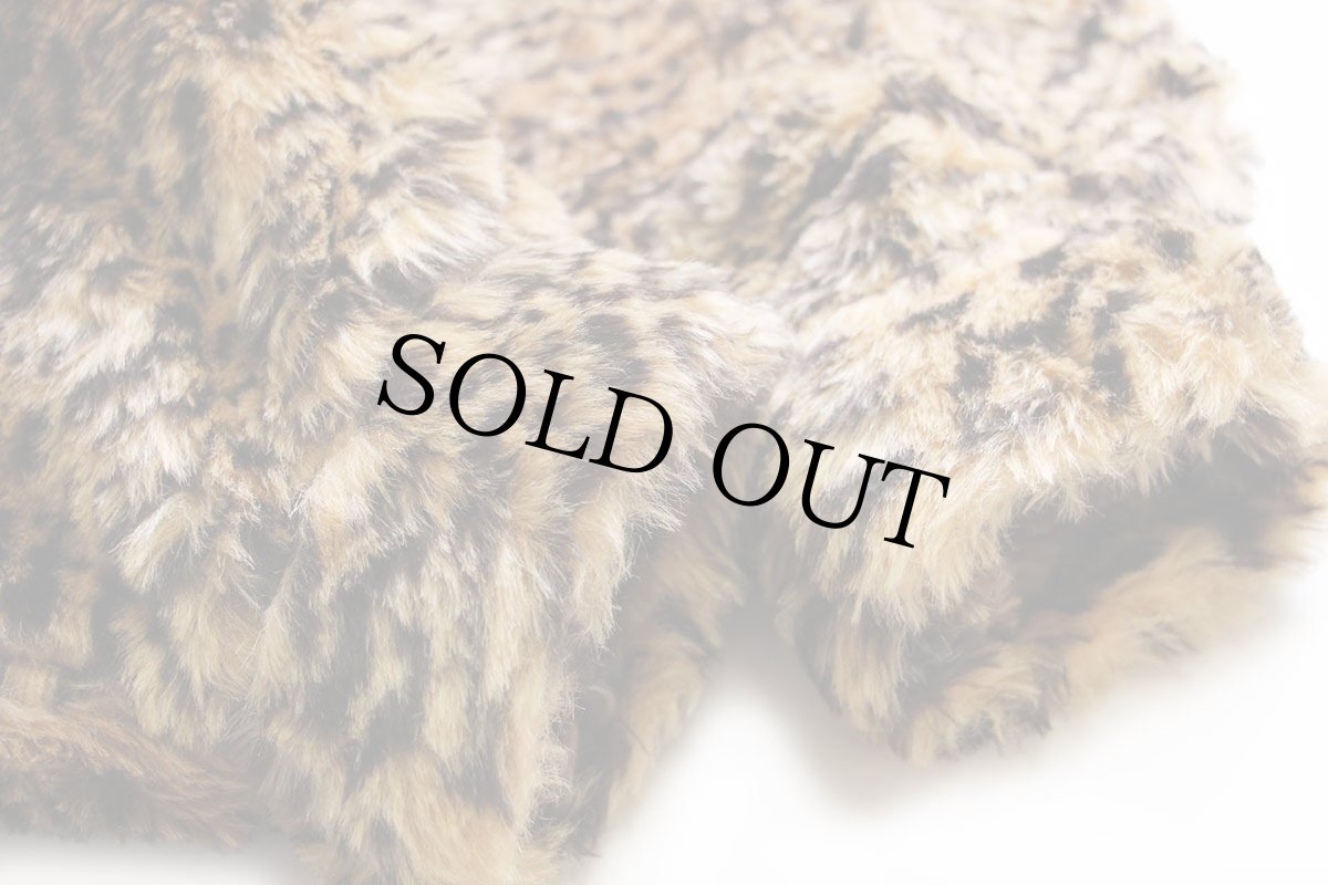 画像9: 80s USA製 Monterey FASHIONS レオパード柄 ドルマンスリーブ フェイクファーコート 14 (9)