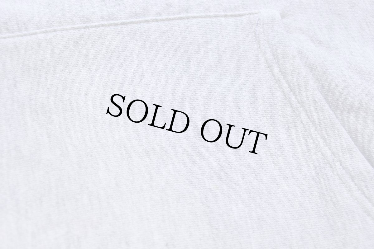 画像5: 00s Championチャンピオン PENN STATE 染み込みプリント リバースウィーブ スウェットパーカー 杢グレー L (5)