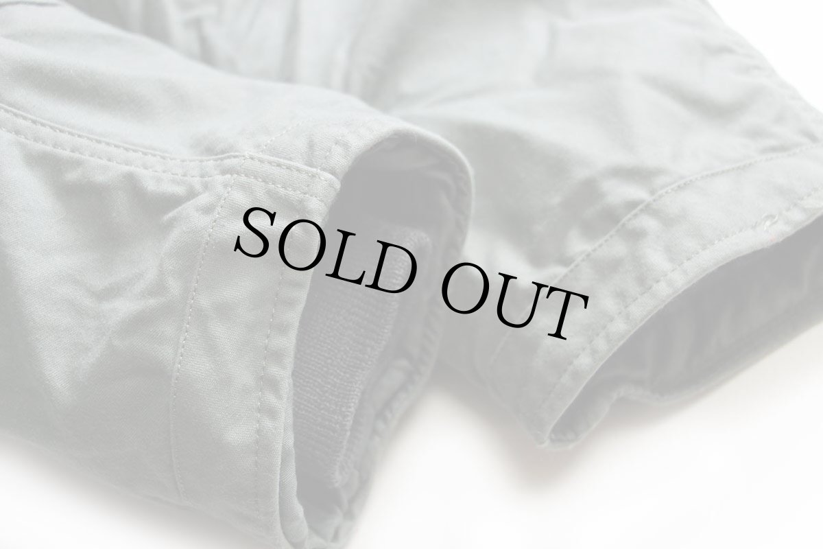 画像8: 90s 米軍 USAF N-3B フライトジャケット セージグリーン M (8)