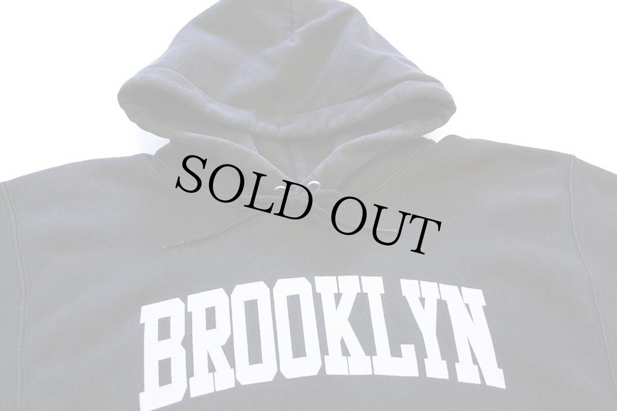 画像3: 00s Championチャンピオン BROOKLYN リバースウィーブ スウェットパーカー 黒 M (3)