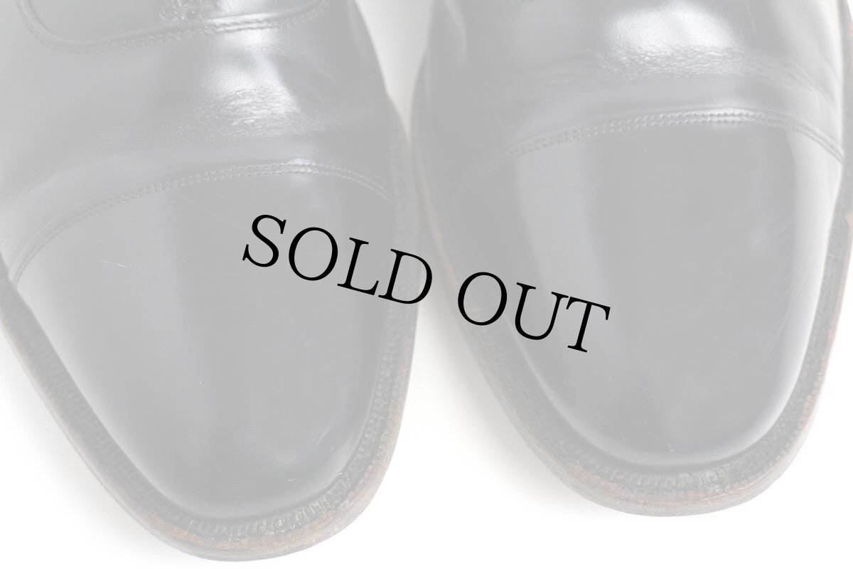 画像8: USA製 JOHNSTON & MURPHY ジョンストン&マーフィー OPTIMA ストレートチップ レザーシューズ 黒 10★革靴 (8)