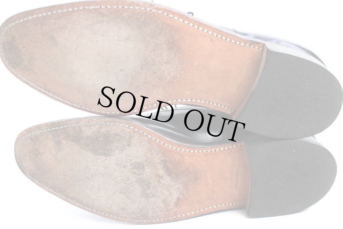 画像4: USA製 JOHNSTON & MURPHY ジョンストン&マーフィー OPTIMA ストレートチップ レザーシューズ 黒 10★革靴 (4)