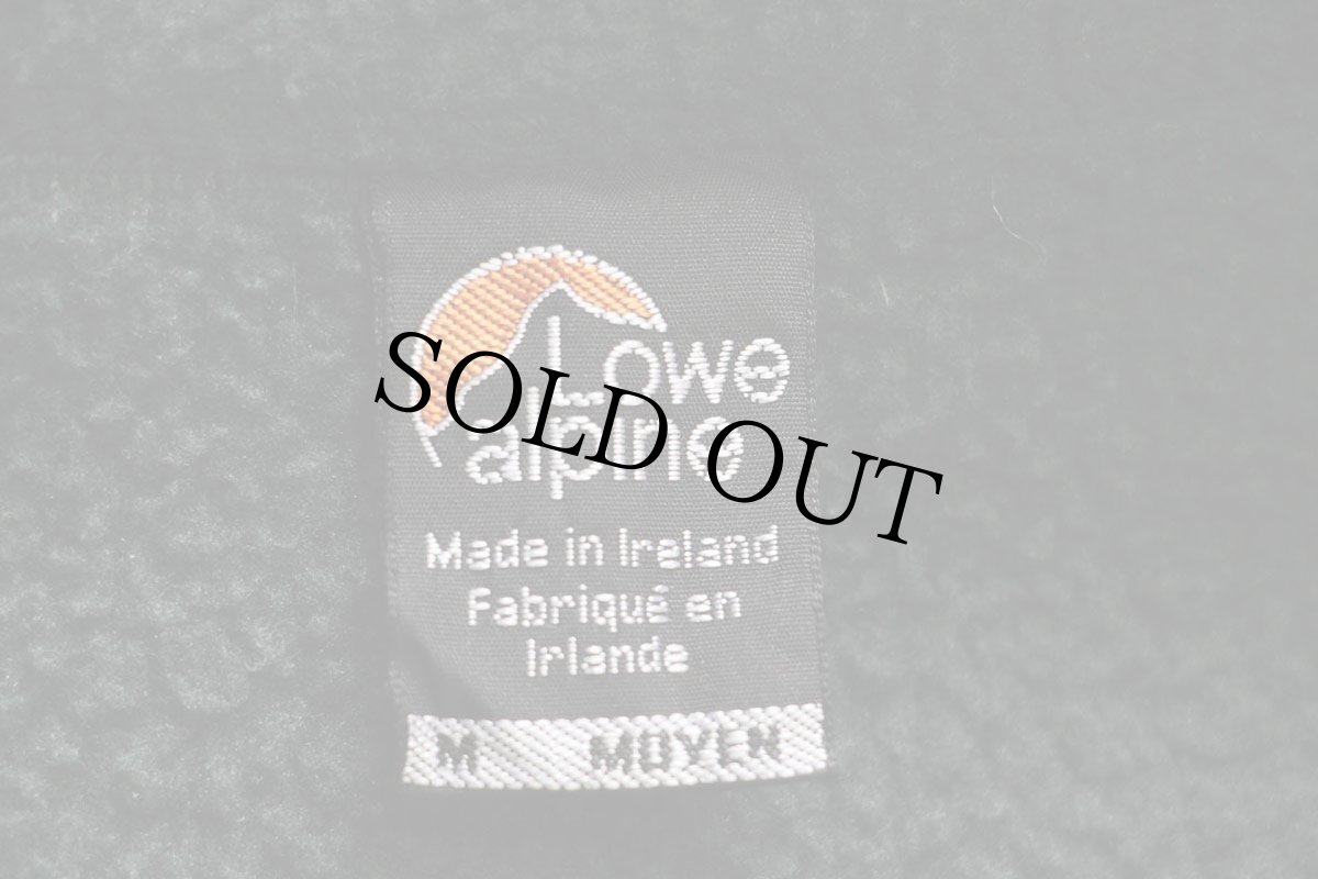 画像4: 90s アイルランド製 Lowe Alpineロウアルパイン ALEUTIAN 375 POLARTEC フリースベスト 深緑 M (4)