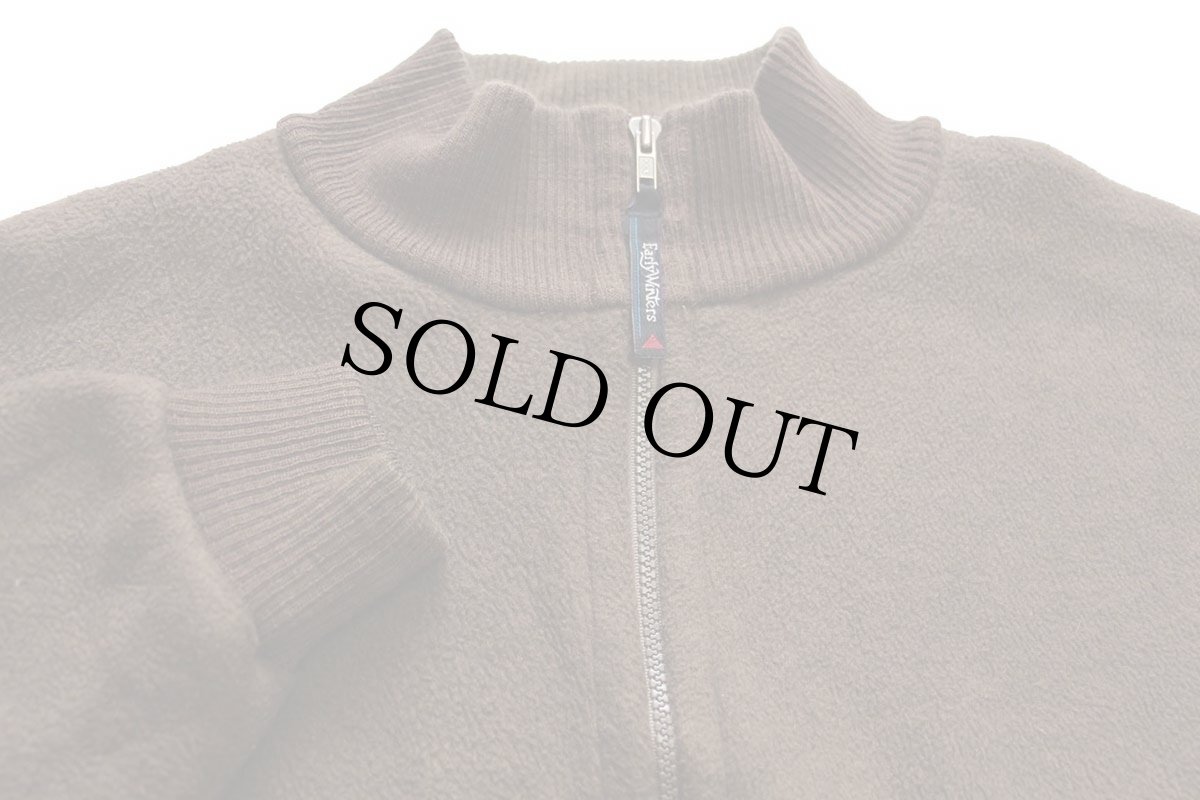 画像3: 90s USA製 Early Winters ハイネック POLARTEC フリースジャケット ブラウン L (3)