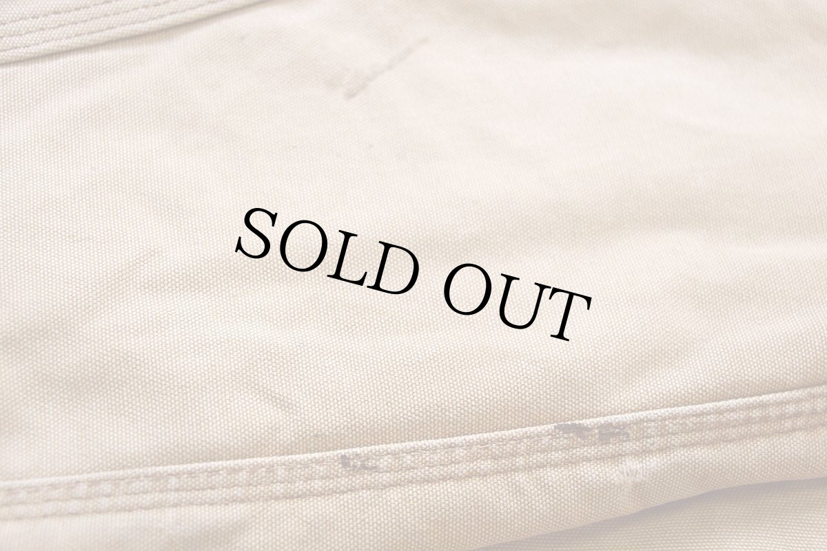 画像7: 80s USA製 carharttカーハート キルティングライナー ダック地 デトロイトジャケット 茶 フェード (7)