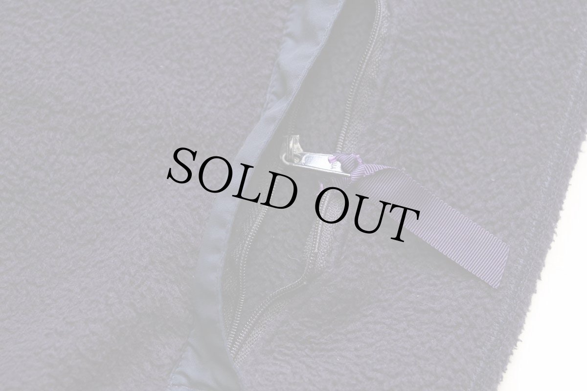 画像7: 90s USA製 patagoniaパタゴニア フリースジャケット ナス紺 M (7)