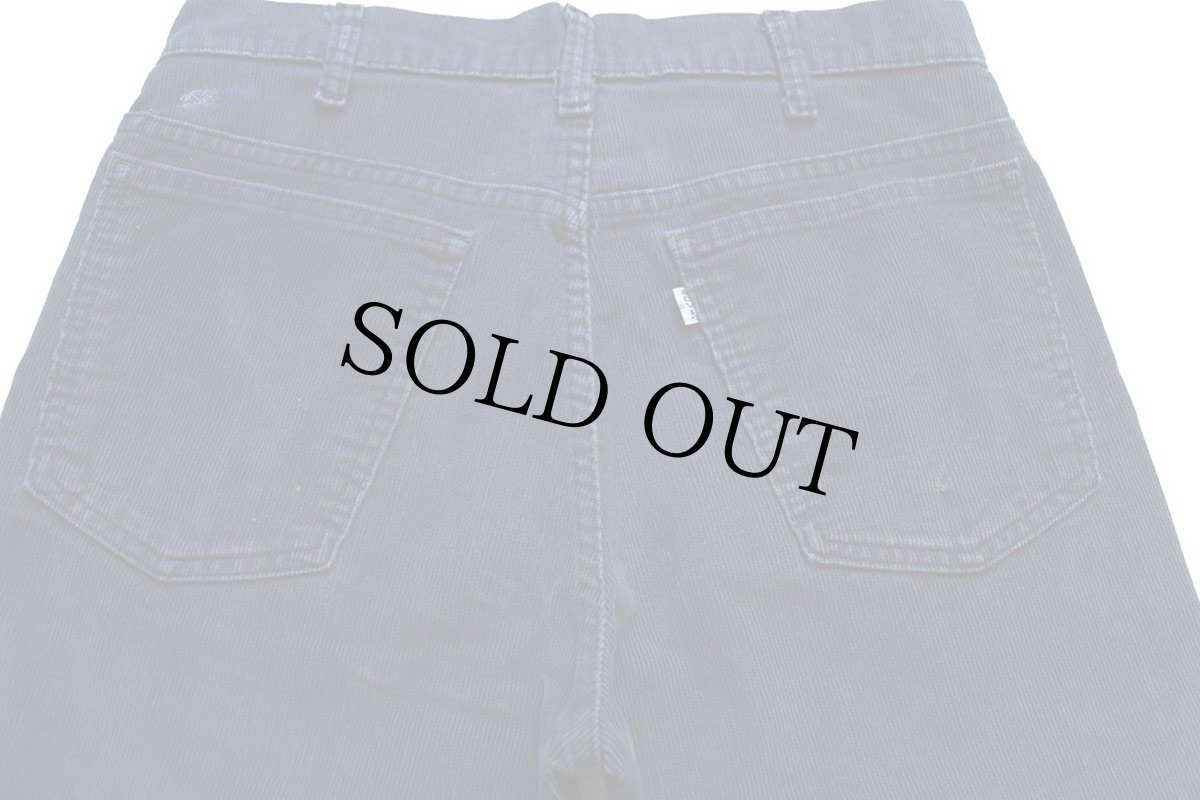 画像5: 80s Levi'sリーバイス 519 コーデュロイパンツ 紺 w31 L32 (5)