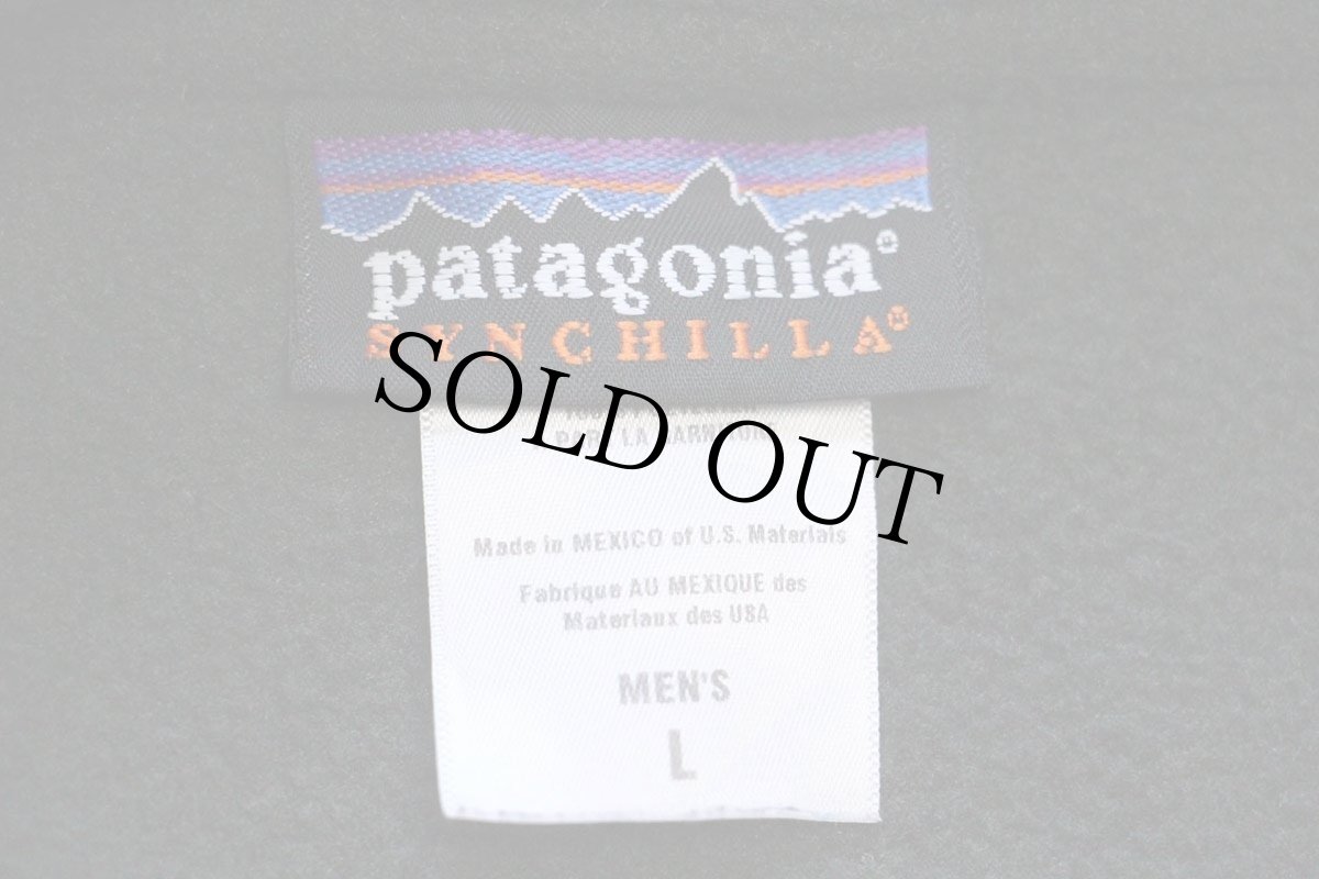 画像4: 00s メキシコ製 patagoniaパタゴニア マースピアル ハーフジップ シンチラ フリース DAF L (4)