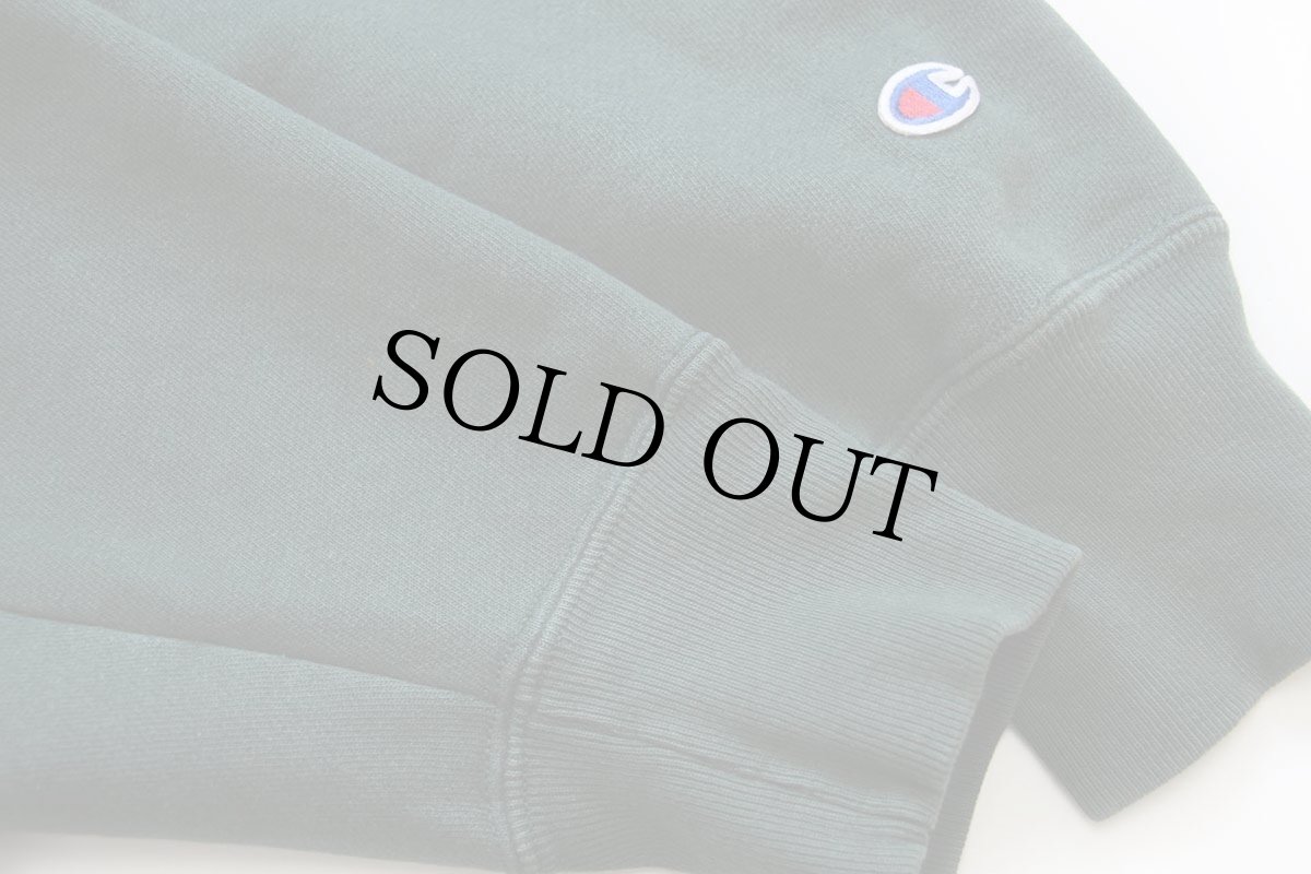 画像6: 00s メキシコ製 Championチャンピオン COLORADO STATE UNIVERSITY リバースウィーブ スウェットパーカー 緑 L (6)