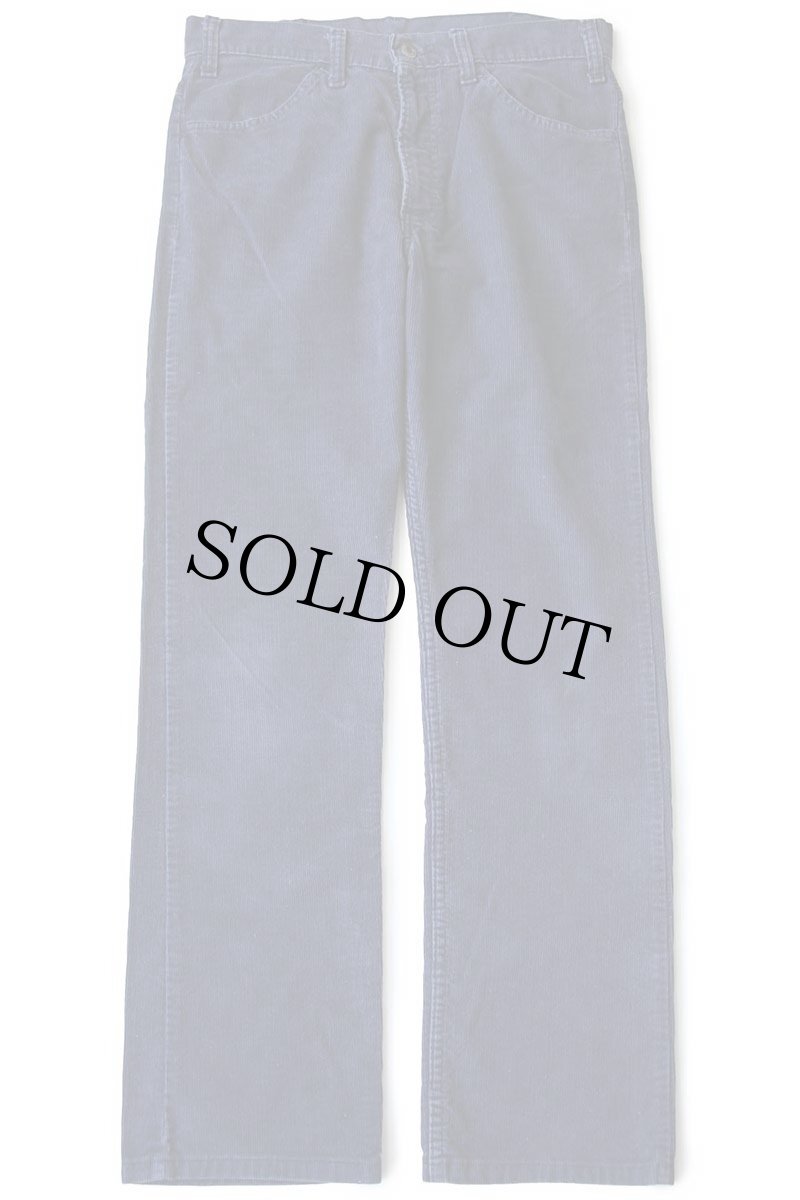 画像2: 80s Levi'sリーバイス 519 コーデュロイパンツ 紺 w31 L32 (2)