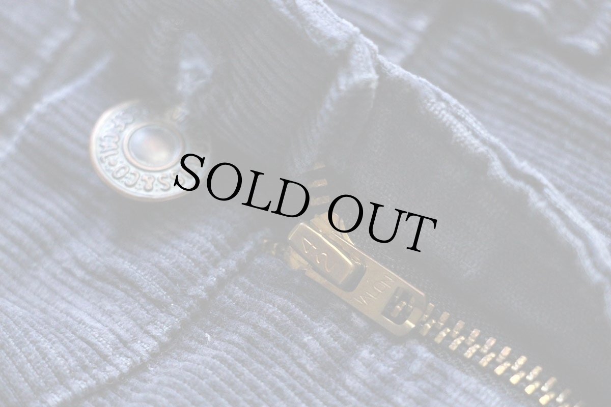 画像8: 80s Levi'sリーバイス 519 コーデュロイパンツ 紺 w31 L32 (8)