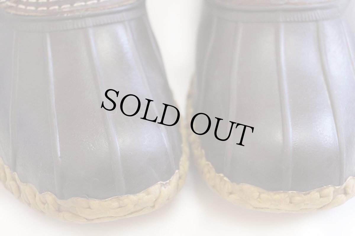 画像9: USA製 L.L.Bean チェックライナー 6ホール ビーンブーツ ブラウン×ブラウン 7M (9)