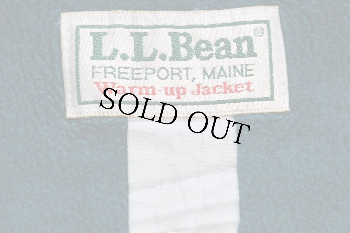 画像4: 90s L.L.Bean ウォームアップ フリースライナー ナイロンジャケット 青 (4)