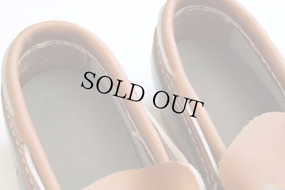 画像7: USA製 L.L.Bean ビーンブーツ ラバーモカシン タン×ブラウン 9W★ガムシューズ (7)