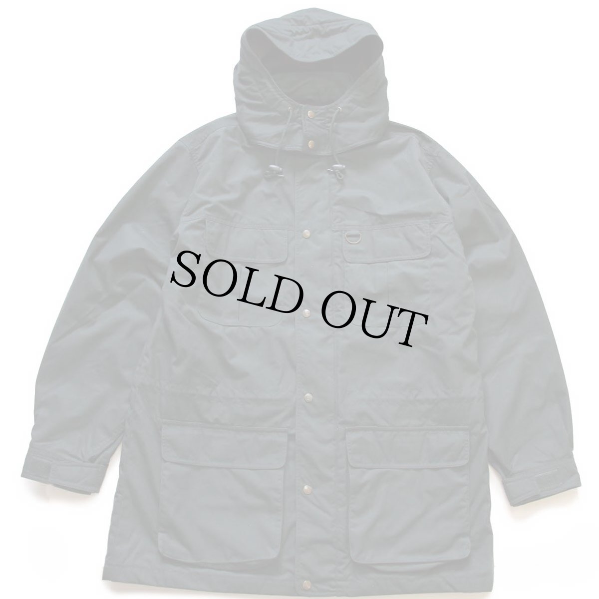 画像1: 90s EddieBauerエディーバウアー タータンチェック ウールライナー マウンテンパーカー 深緑 L (1)