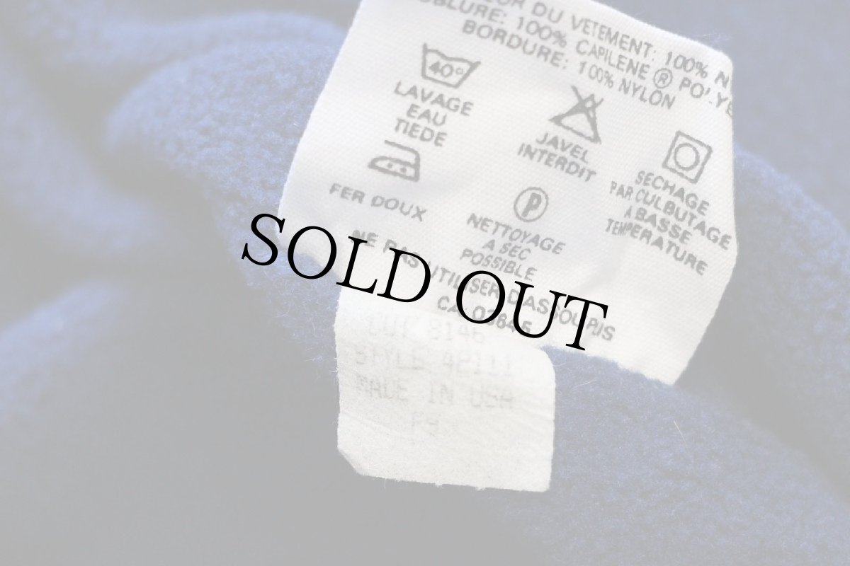 画像5: 80s USA製 patagoniaパタゴニア シェルドシンチラ フリースライナー ナイロンジャケット 赤 L (5)