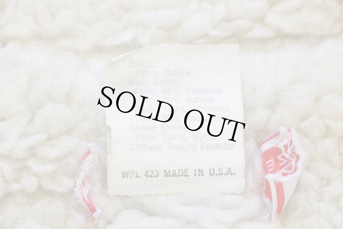 画像5: 70s USA製 Levi'sリーバイス ボアライナー デニムジャケット 42 (5)