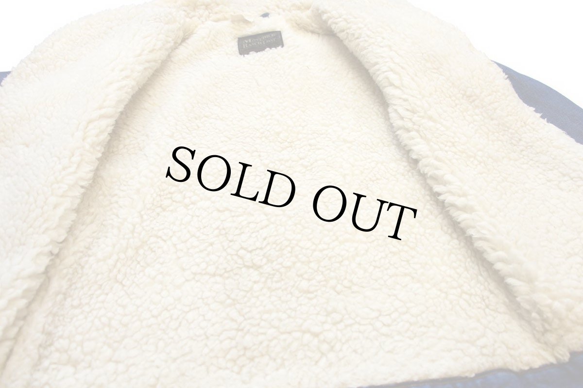 画像5: 80s USA製 MAVERICKマーベリック ボアライナー デニム ランチコート S★Wranglerラングラー ジャケット (5)