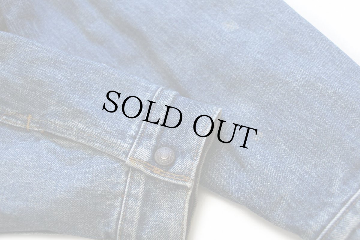 画像8: 70s USA製 Levi'sリーバイス ボアライナー デニムジャケット 42 (8)