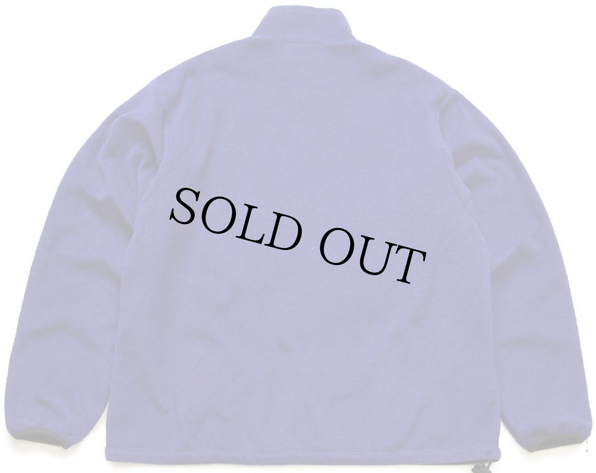 画像8: 90s USA製 patagoniaパタゴニア グリセード ハーフジップ プルオーバー フリース×ナイロンジャケット 黒×青紫 L (8)