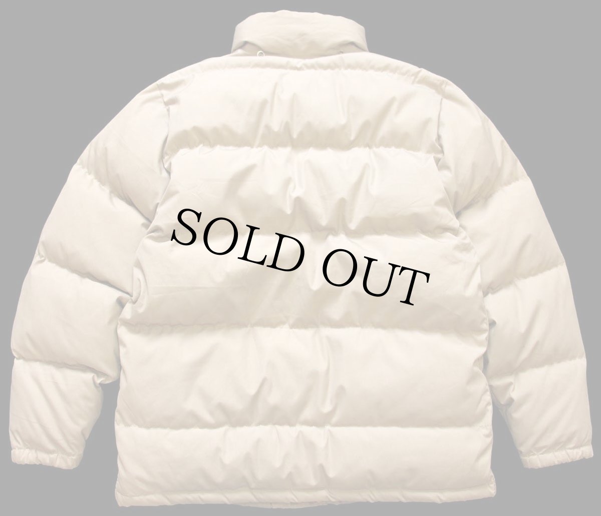 画像2: 70s THE NORTH FACEノースフェイス 茶タグ ダウンジャケット ベージュ S (2)