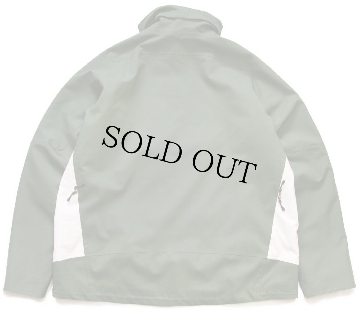 画像2: 00s patagoniaパタゴニア h2no Insulated Powder Bowl Jacket パウダー ボール ツートン ナイロンジャケット 緑×白 XL (2)