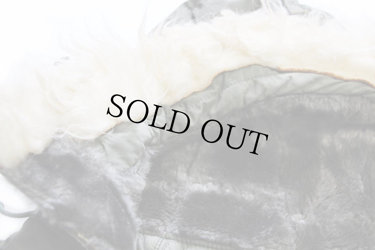 画像6: 70s 米軍 USAF N-3B フライトジャケット セージグリーン M (6)