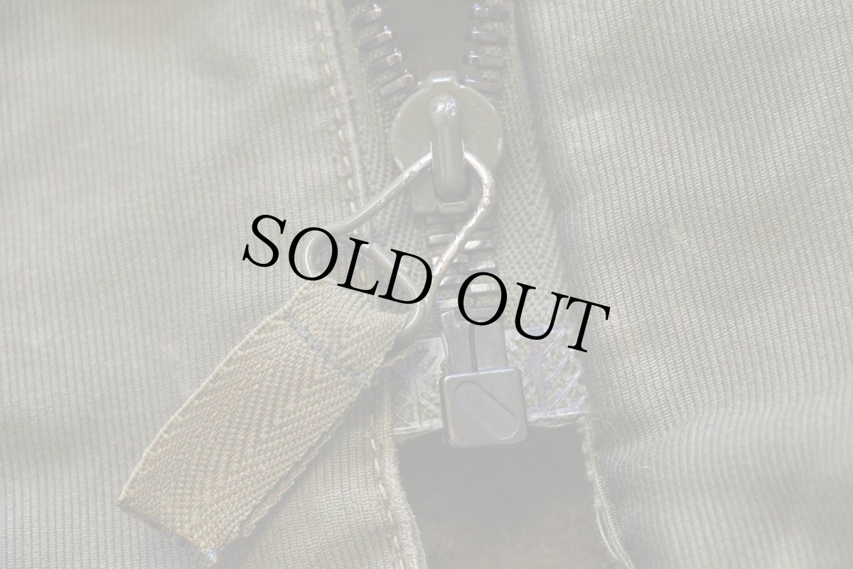 画像6: ビンテージ イタリア軍 チンスト付き ボアライナー デッキジャケット オリーブ★N-1 (6)