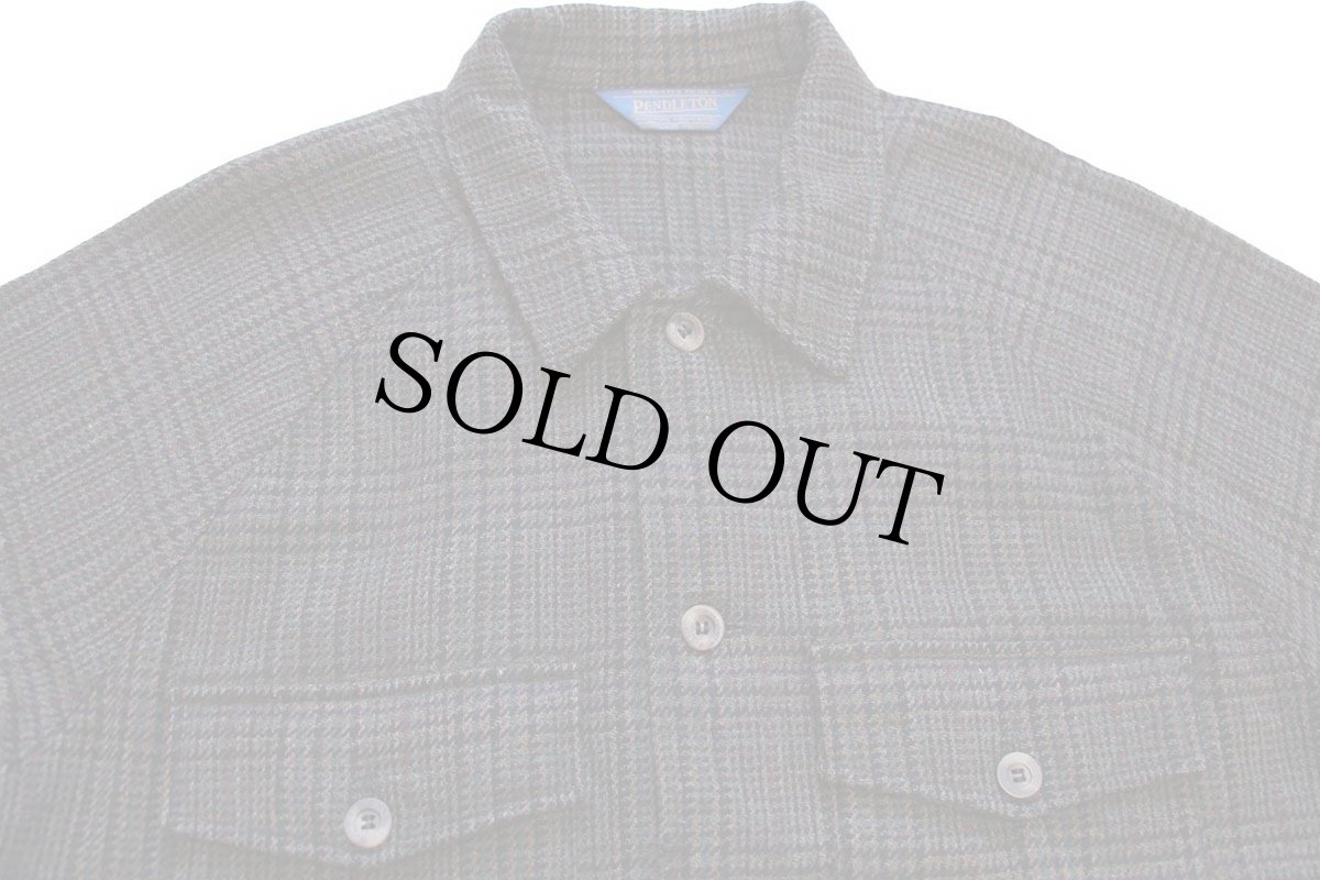 画像3: 90s USA製 PENDLETONペンドルトン チェック ウールジャケット L (3)