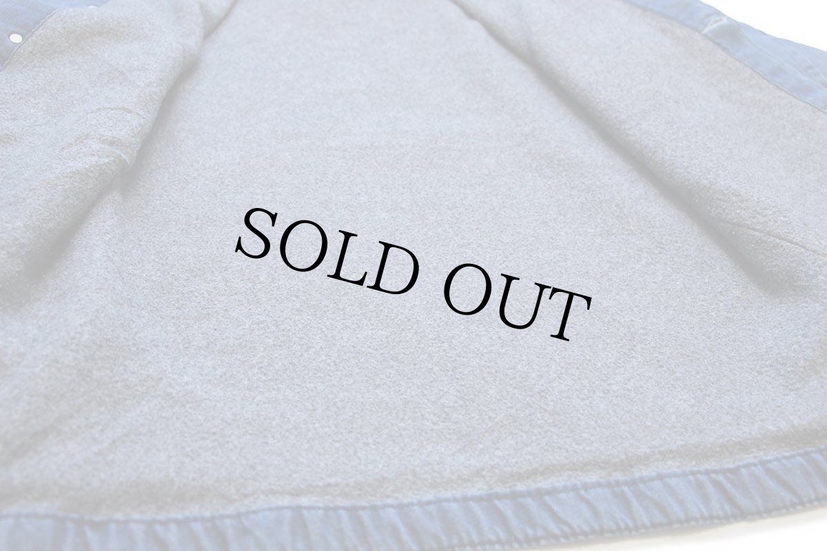 画像5: Bob Barker フリースライナー デニム チョアコート カバーオール (5)