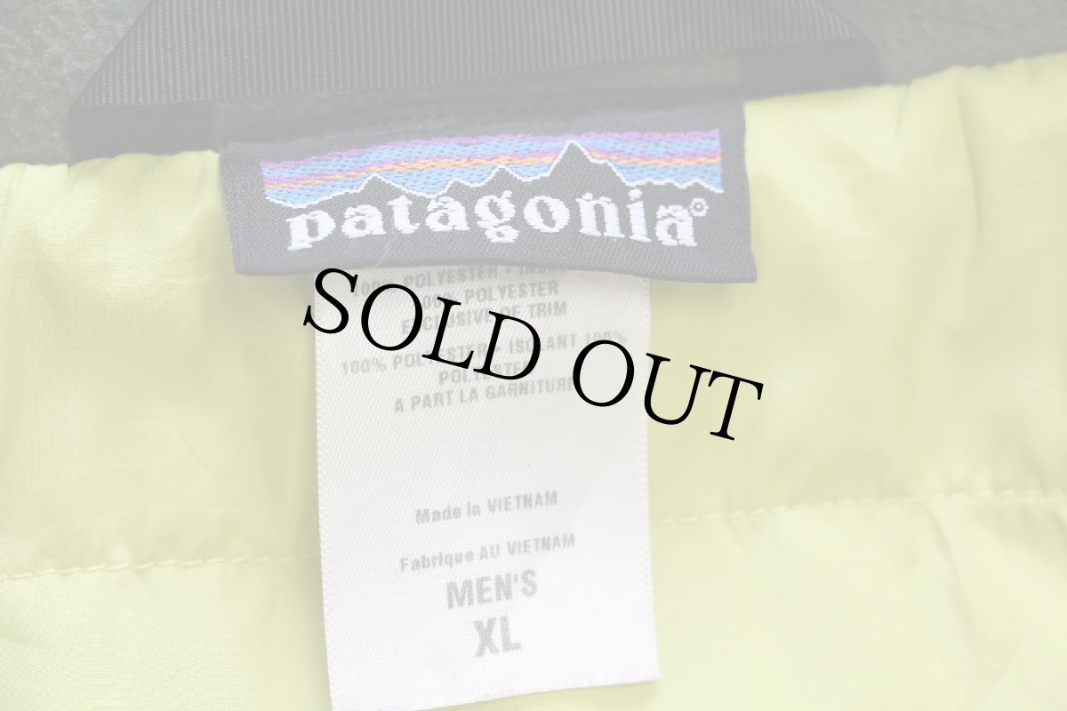 画像4: 00s patagoniaパタゴニア h2no Insulated Powder Bowl Jacket パウダー ボール ツートン ナイロンジャケット 緑×白 XL (4)