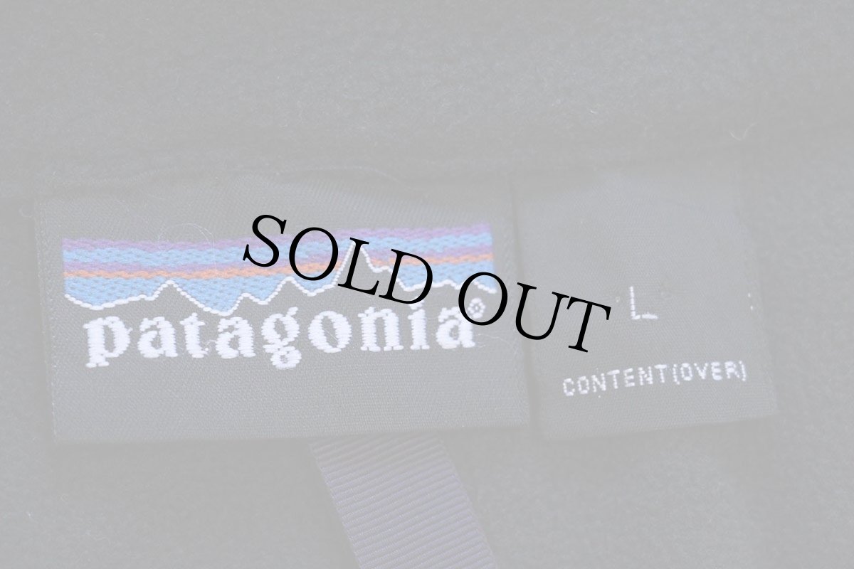 画像4: 90s ポルトガル製 patagoniaパタゴニア フリースジャケット 黒 L (4)