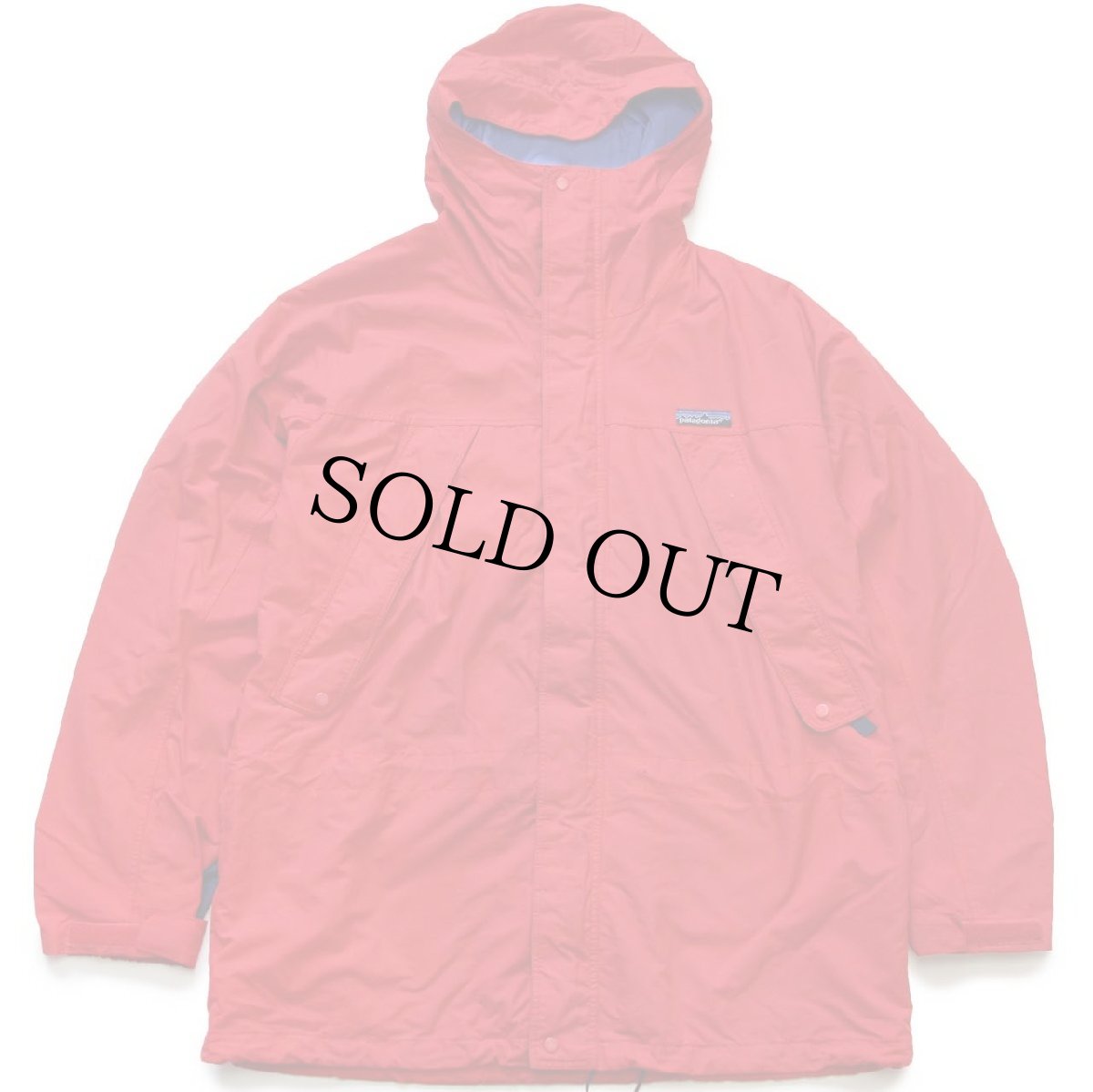 画像1: 90s patagoniaパタゴニア Storm Jacket ストームジャケット ナイロンパーカー 赤 M (1)