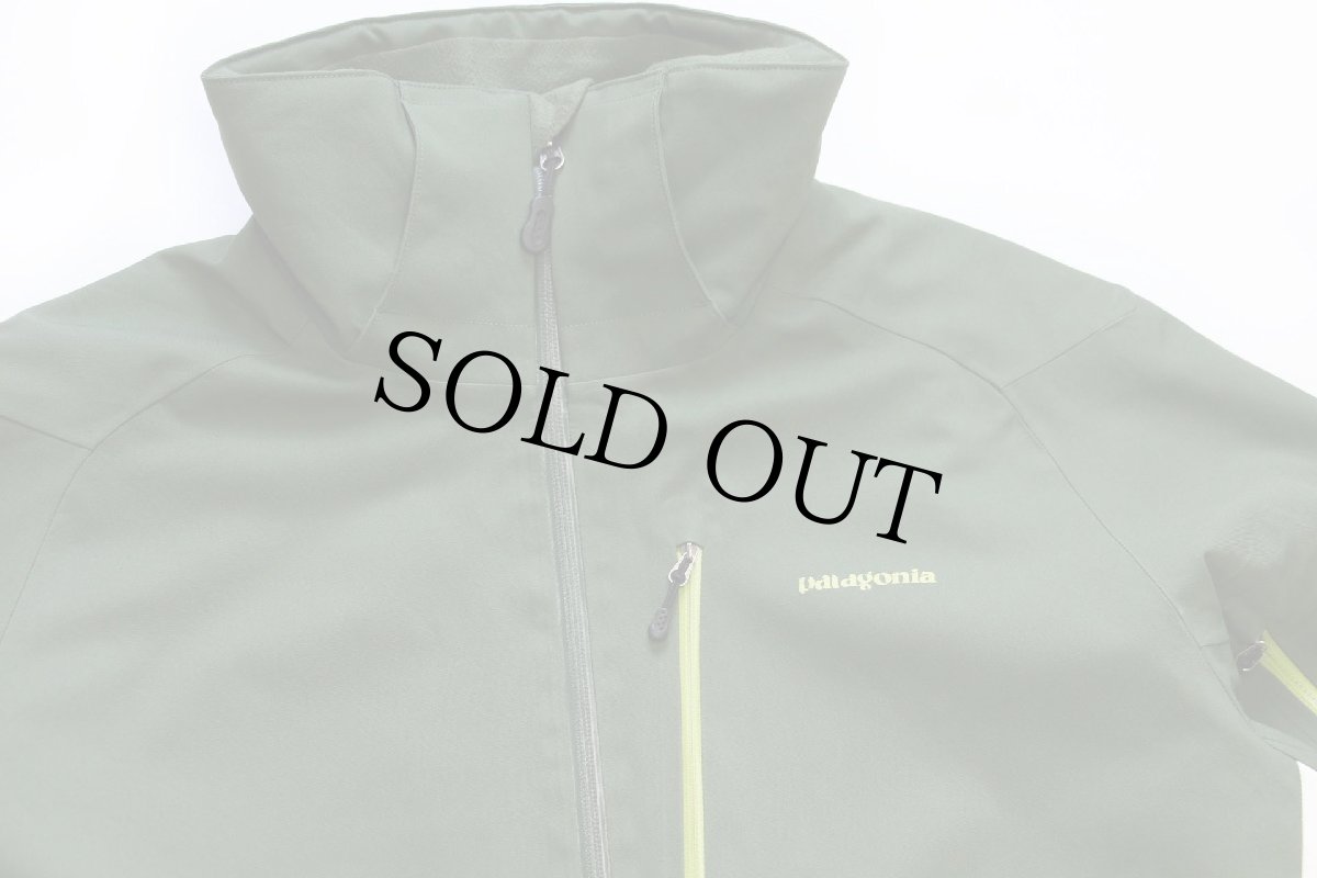 画像3: 00s patagoniaパタゴニア h2no Insulated Powder Bowl Jacket パウダー ボール ツートン ナイロンジャケット 緑×白 XL (3)