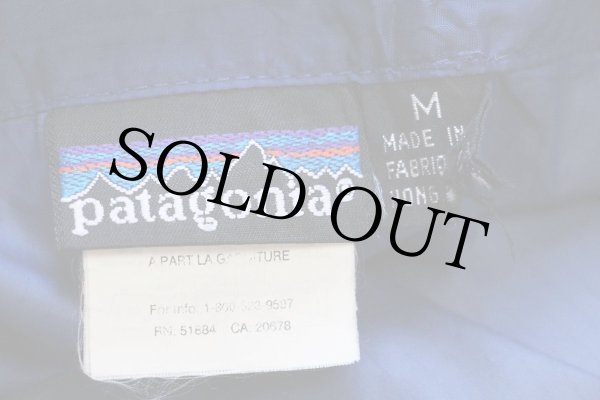 90s patagoniaパタゴニア ナイロンパンツ 紺 M - Sixpacjoe Web Shop