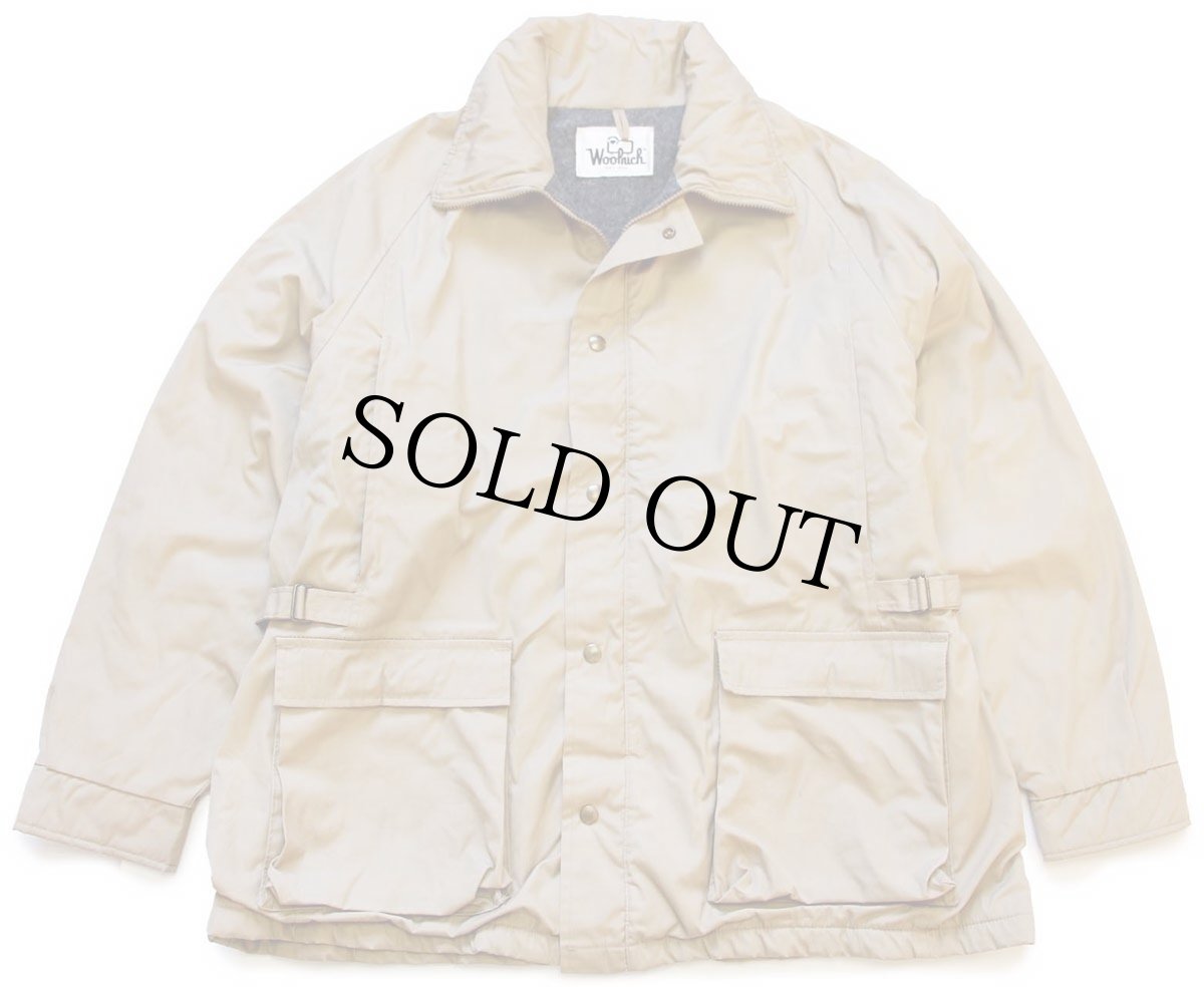 画像1: 70s Woolrichウールリッチ ウールライナー ジャケット タン (1)