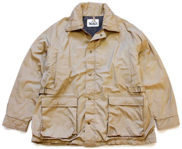 70s Woolrichウールリッチ ウールライナー ジャケット タン