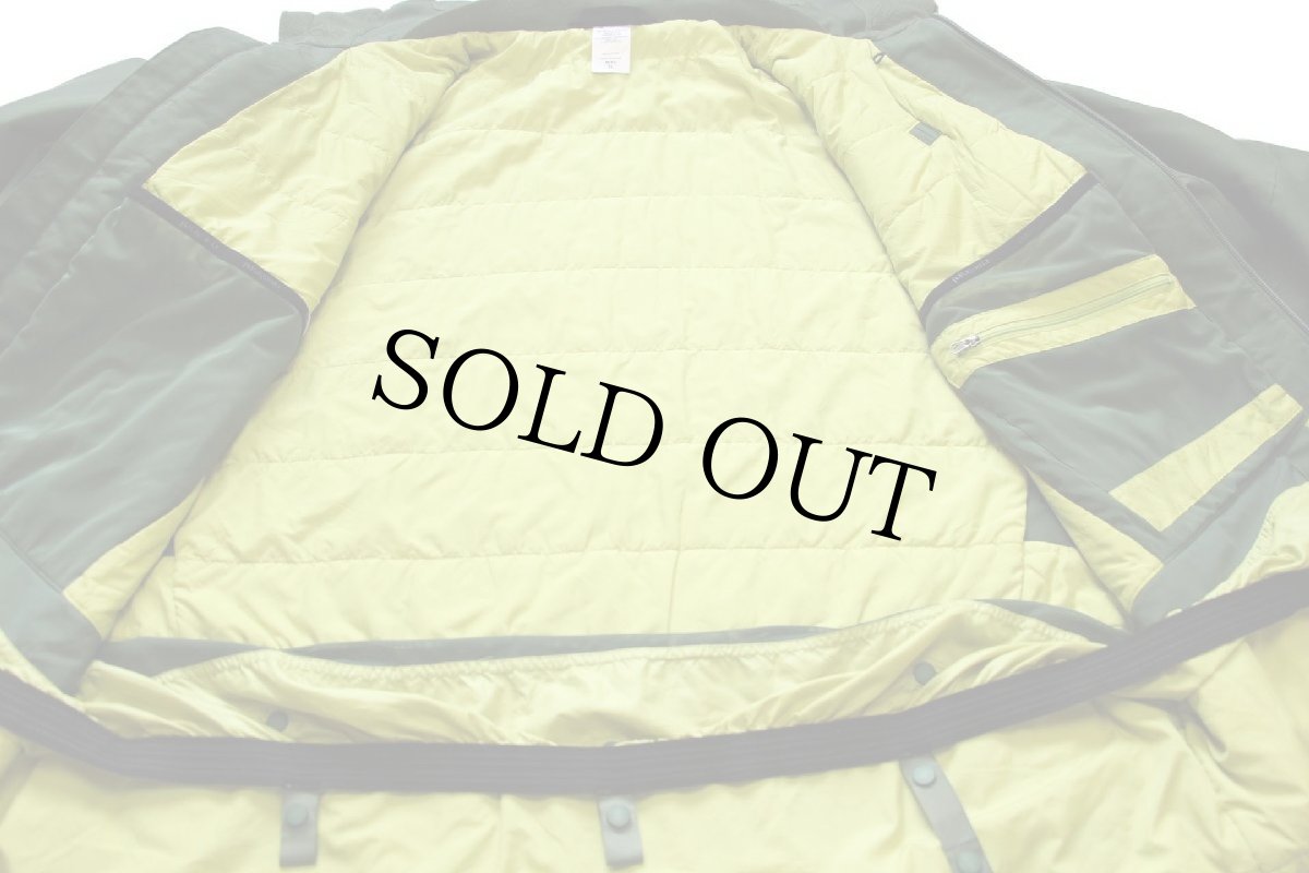 画像5: 00s patagoniaパタゴニア h2no Insulated Powder Bowl Jacket パウダー ボール ツートン ナイロンジャケット 緑×白 XL (5)