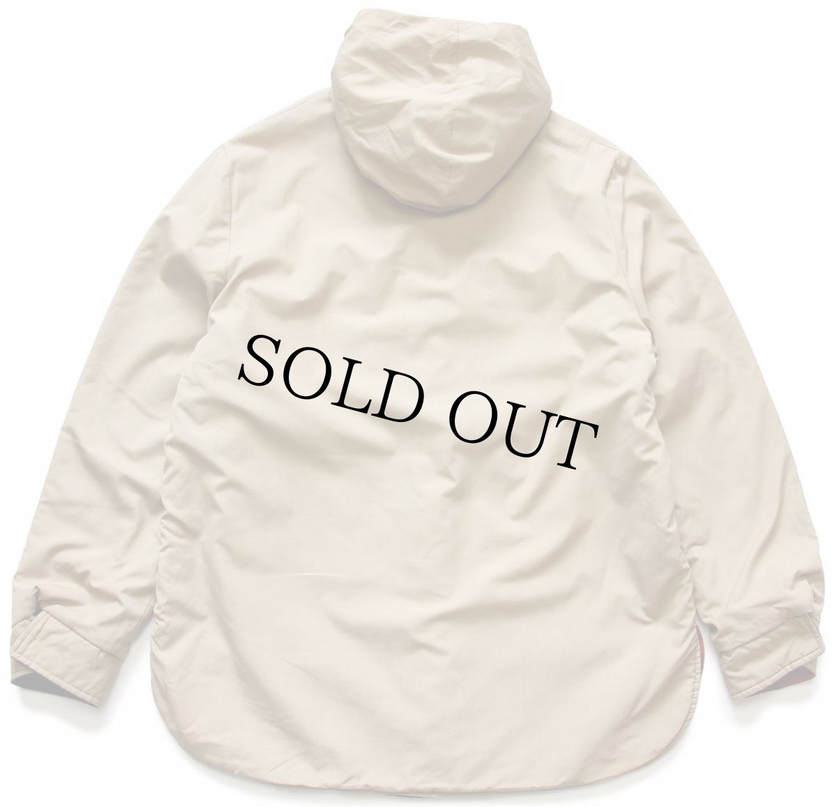 画像8: 70s Woolrichウールリッチ タータンチェック×無地 リバーシブル ウールシャツジャケット パーカー M (8)