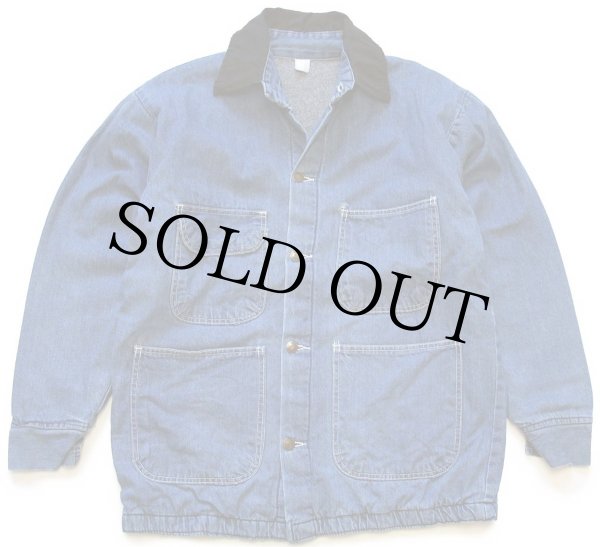 Bob Barker フリースライナー デニム チョアコート カバーオール