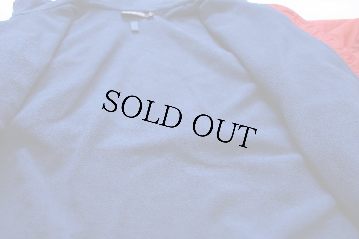 画像6: 80s USA製 patagoniaパタゴニア シェルドシンチラ フリースライナー ナイロンジャケット 赤 L (6)