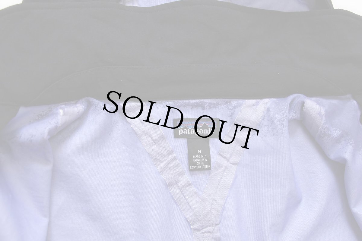 画像7: 90s patagoniaパタゴニア All Time Shell Jacket オール タイム シェル フード付き ナイロンジャケット ブラック M (7)