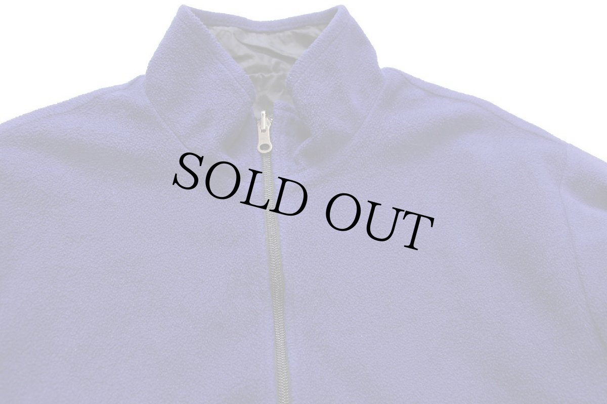 画像9: 90s USA製 patagoniaパタゴニア グリセード ハーフジップ プルオーバー フリース×ナイロンジャケット 黒×青紫 L (9)