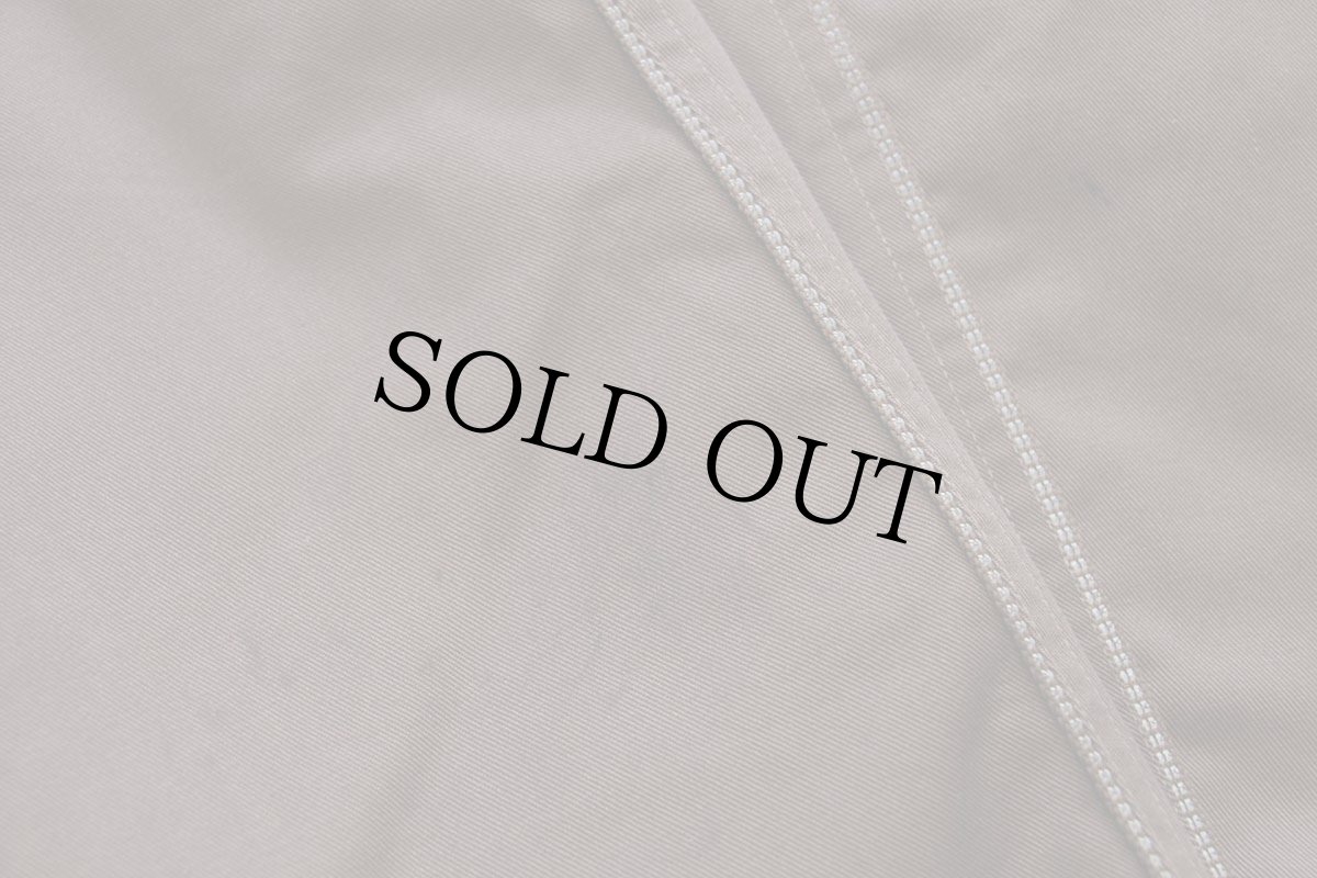 画像6: 80s USA製 G.A.RIVERS UPS ロゴ刺繍 キルティングライナー ハーフジップ プルオーバー ワークジャケット 茶 XL (6)