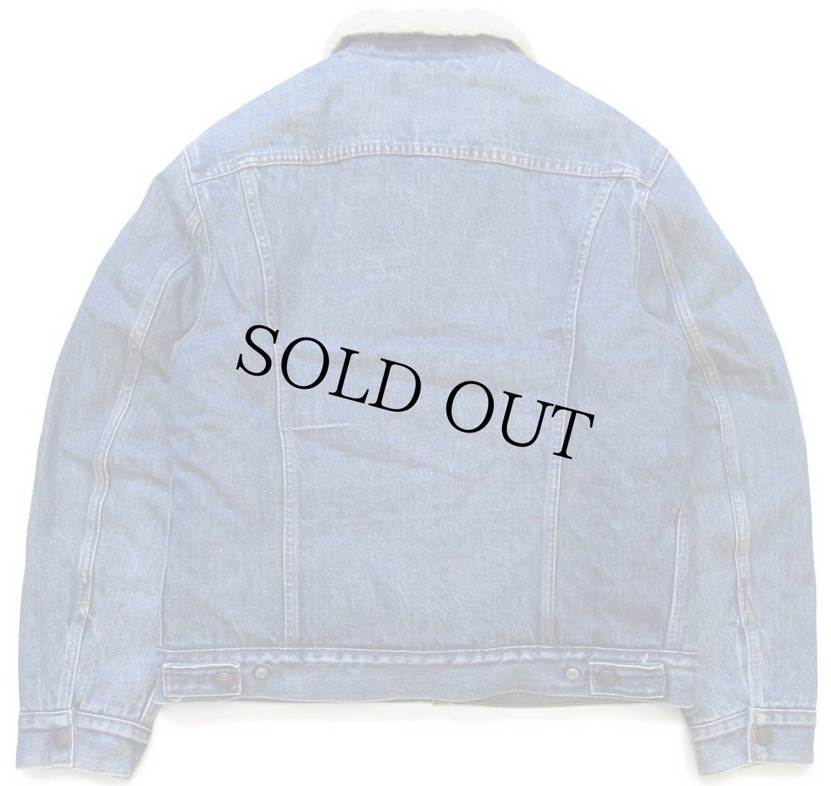 画像2: 70s USA製 Levi'sリーバイス ボアライナー デニムジャケット 42 (2)