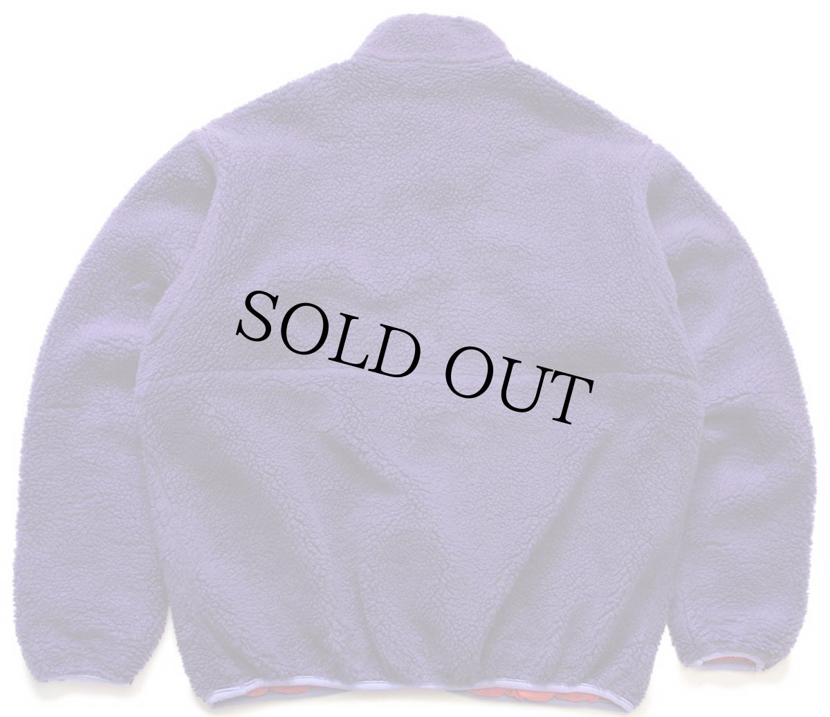 画像2: 90s USA製 patagoniaパタゴニア グリセード リバーシブル ナイロン×パイルフリースジャケット エッグプラント 紫×赤 XL (2)