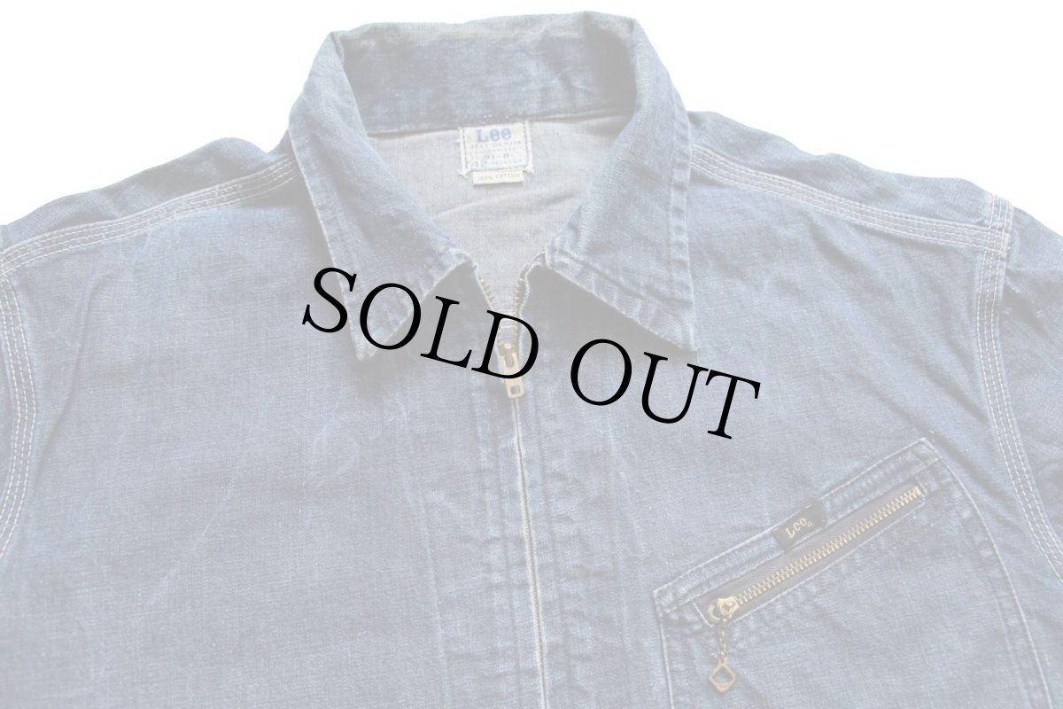 画像3: 60s USA製 Leeリー 91-B JELT DENIMジェルトデニム ワークジャケット 42R (3)