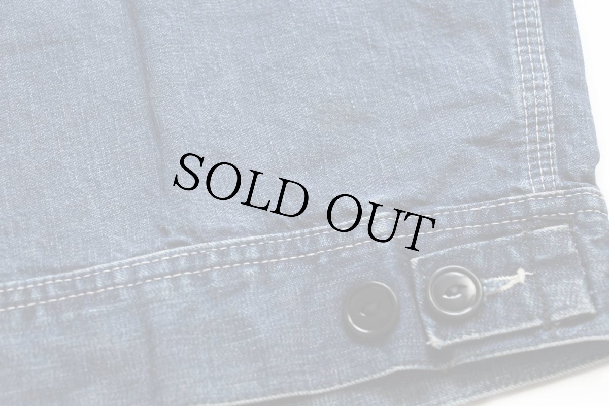 画像7: 60s USA製 Leeリー 91-B JELT DENIMジェルトデニム ワークジャケット 42R (7)