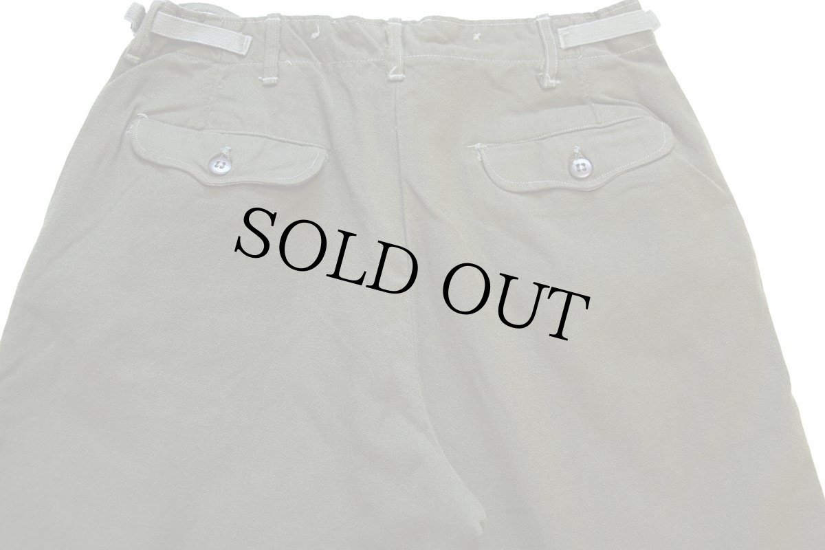 画像5: 50s 米軍 U.S.ARMY M-51 ウールパンツ オリーブグリーン R-M (5)