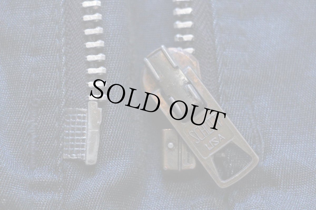 画像5: Schottショット ロゴ刺繍 キルティングライナー ファイヤーマンコート 紺 XL★ジャケット (5)